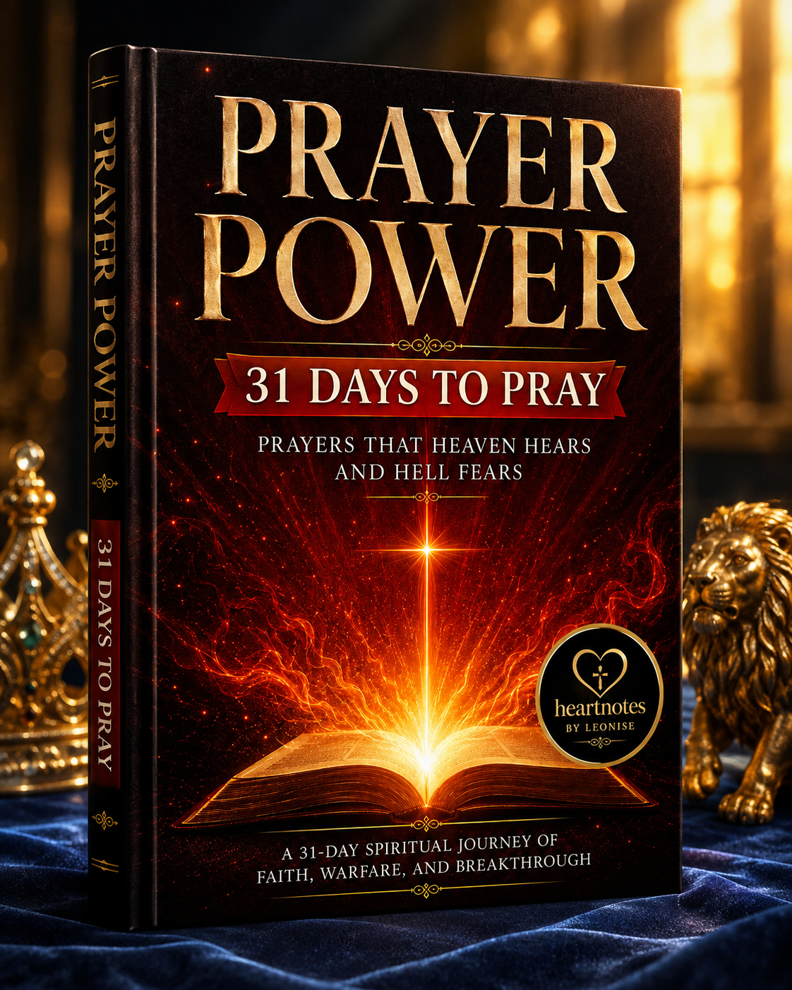 31 Days of Powerful Prayers | Christian Devotional PDF | Spiritual Warfare & Breakthrough Prayer Journal | Digital Download